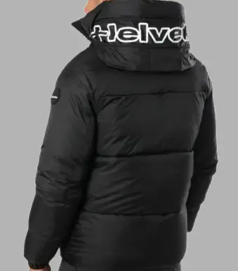 Doudoune Capuche Zippée Villar Noir (3)