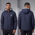AUTEUIL Veste à Capuche Helvetica Mountain Pioneers Bleu Marine (2)