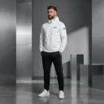 Helvetica RIVE Blanc Veste Coupe Vent (2)