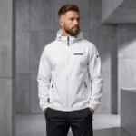 Helvetica RIVE Blanc Veste Coupe Vent (3)