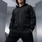 Helvetica WILSON 2 (Noire) Veste Coupe Vent (2)