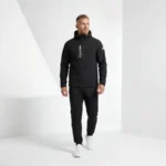 RACINE Veste Softshell Helvetica Black Pro – Imperméable & Coupe vent (4)