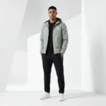 TRACK 2 Veste Coupe Vent Helvetica Tilleul (2)